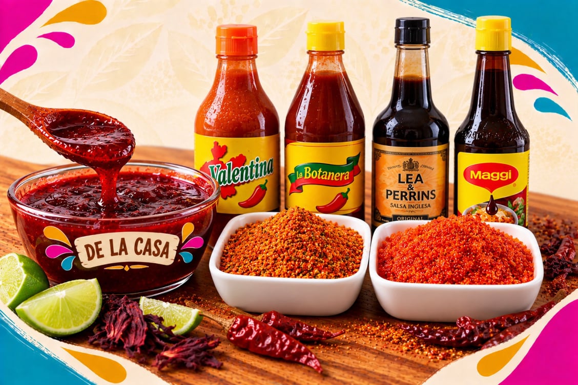 Complementos especiales para darle sabor a tus botanas